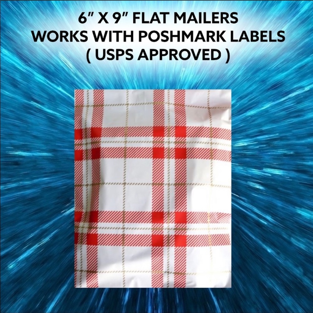 3 pack 25 6X9 Beach Picnic  Poly Mailers Bundle CLEARANCE - Picture 5 of 8